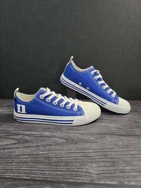 SKICKS Duke Blue Devils Canvas Sneakers Women's 7 Men's 5 Low Top NWOT NCAA